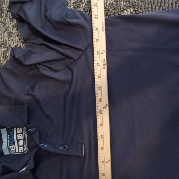 IBKUL Long Sleeve Polo Golf Icefil Technology Upf 50 Mens Small - Picture 8 of 10